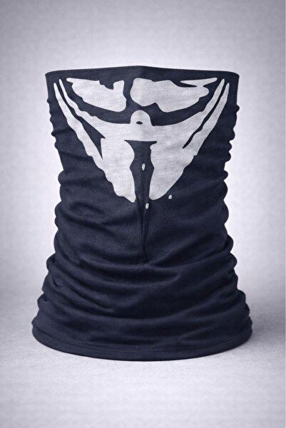 lowell home باندانا منقوشة على شكل قناع فينديتا - باندانا متعددة الأغراض للوجه والرقبة رقم 4