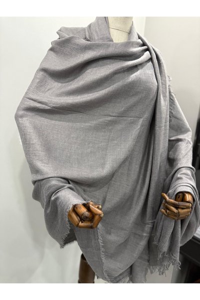GÜMRÜKÇÜ Viscose Cotton Modal Fabric Pareo Prayer Shawl