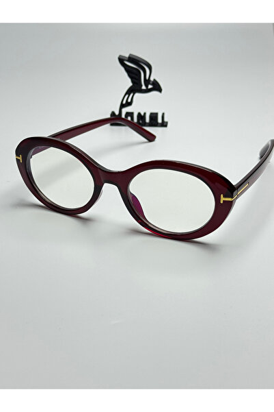 MONAL EYEWEAR Tweety Kadın Oval Mavi Işık Koruyuculu Ekran Gözlüğü Şeffaf Cam...