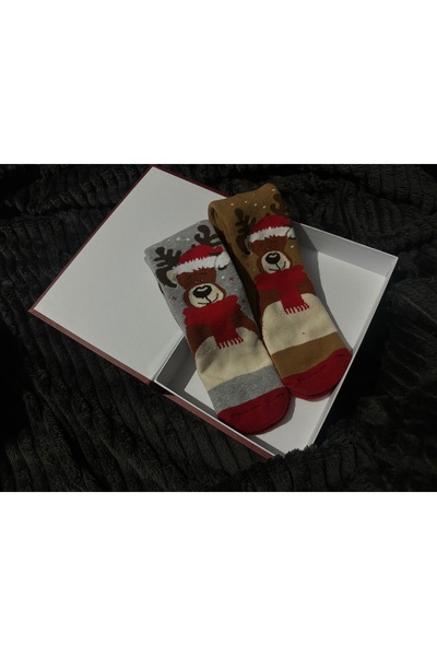 BERAUNDERWEAR Christmas Sock Set in a Box for Couples Christmas Sock Set Sock Set in a Box