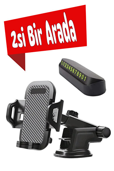Depo Konum Araç Telefon Tutucu Numaratör Torpido Cama Yapışan Vantuzlu Araba ...