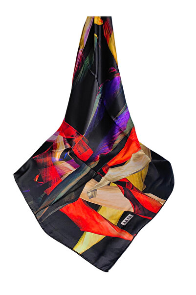 Aker Silk Crepe Satin Scarf Best of Series 6812701-311