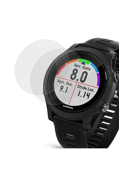 CaseOnn واقي شاشة من الزجاج المقوى 9H لجهاز Garmin Forerunner 935، قطعتان