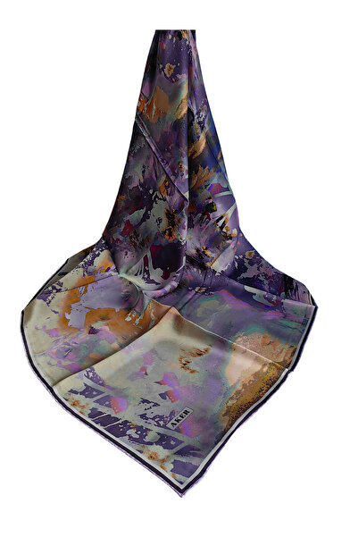 Aker وشاح حريري من الساتان الكريب من أفضل سلسلة 8989701-392