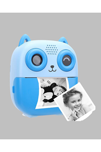 Anında Baskı Özellikli Çocuk Kamerası 48MP 1080P Çift Lens 32GB Destekli