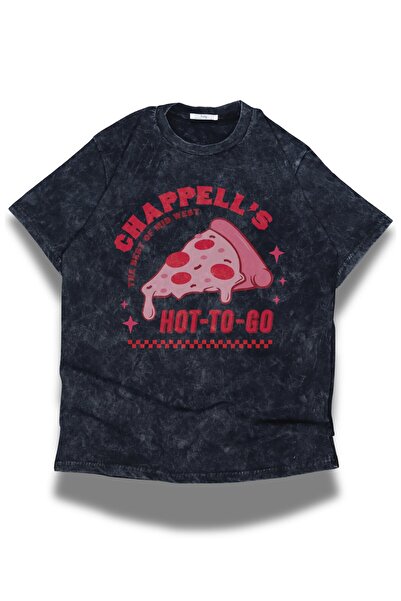 Fuddy Moda Tricou retro unisex Hot-To-Go Written Washable tricou , supradimen...