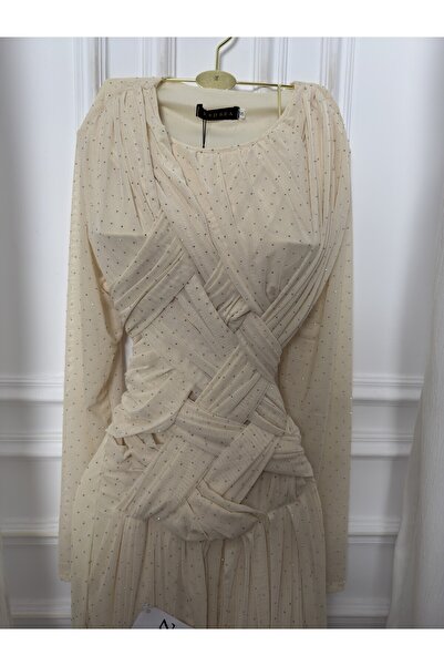 ABRARYZ Elegant tulle dress with sequins