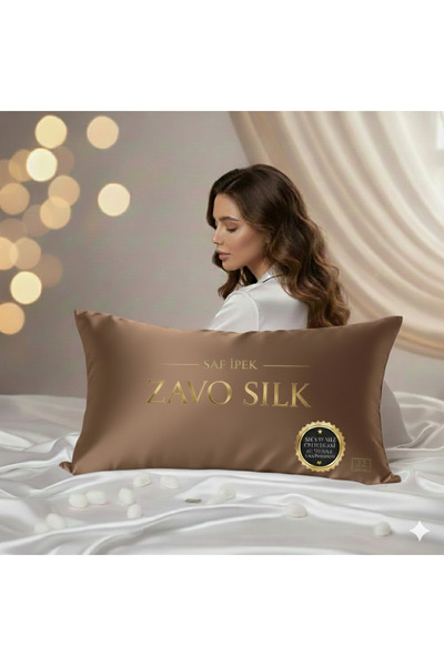 ZAVO ipek yastik kilifi 2 Adet Lüks Bir Dokunuşla Uykunuzu