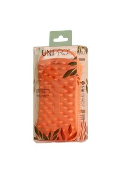 unipro Silicone Massage Brush for Exfoliating Cream Distribution by Uni Pro, Multi-Color