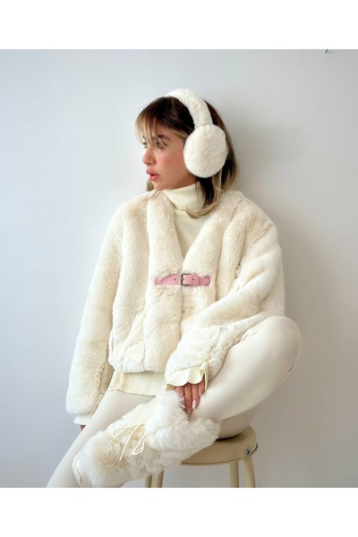 FUNDA AKIN سماعات أذن قابلة للطي من القطيفة مستوردة من مي لوز