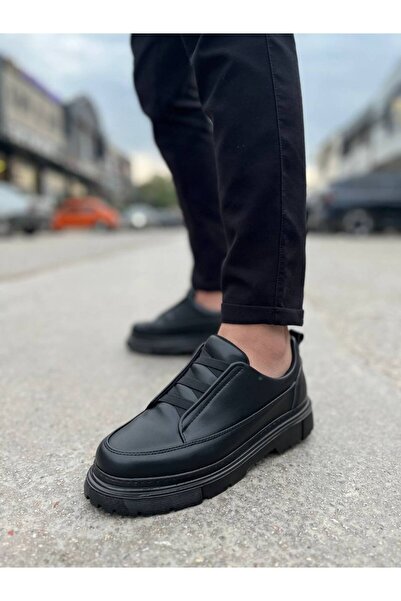 BESKAR KB 703 Kuback Pantofi casual pentru bărbați din cauciuc cărbune