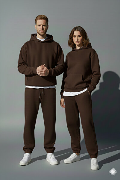 ALİ.COM Winter Lover Couple Combination, Men's and Women's Bottom Top Set Men/Women 2-Piece