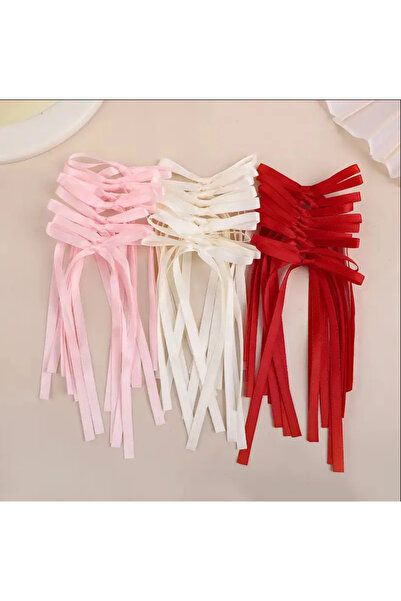 edalle 30 قطعة من الأقواس الطويلة الجاهزة، 3 ألوان لأعياد الميلاد والحفلات وا...