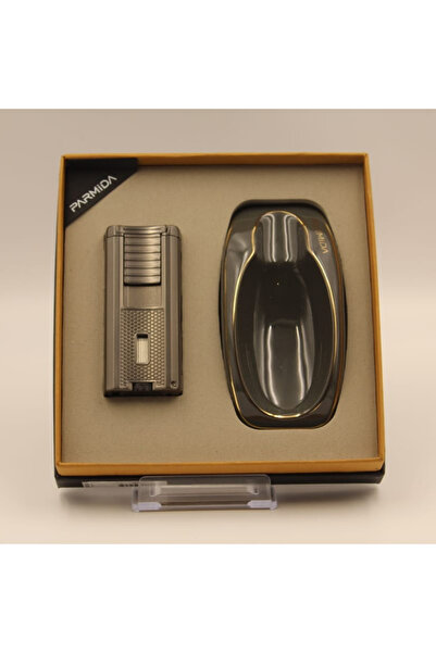 COHİBA Parmida Puro Çakmak Küllük Set PCM0873