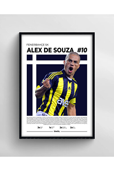 Thetic ALEX DE SOUZA SPOR KOLEKSİYONU - PREMIUM Çerçeveli Tablo