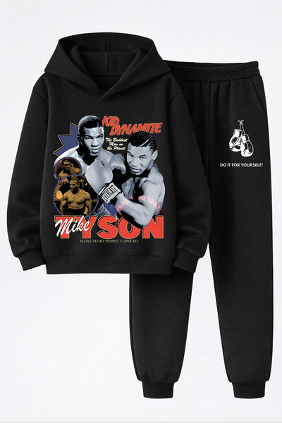 MAGORS Boxing Printed 3-Ply Quality Sweatshirt and Trackpants Children's Bott...