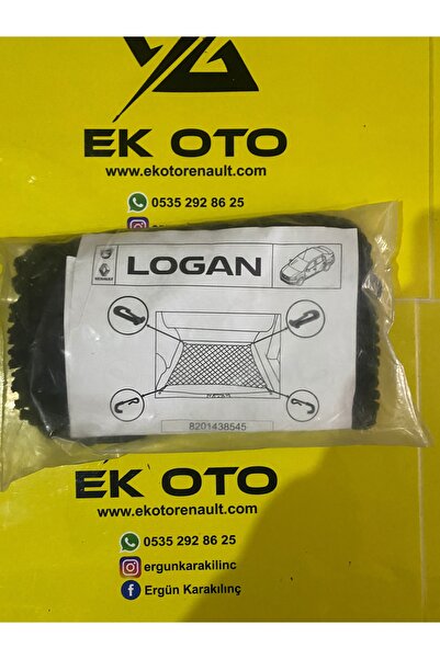 MAİS 8201438545 dacia logan bagaj filesi orjinal