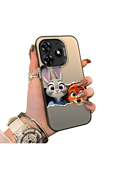 ucuc حافظة حماية من السيليكون متوافقة مع هاتف Tecno Spark 10 Pro 4G ذات حافة ...