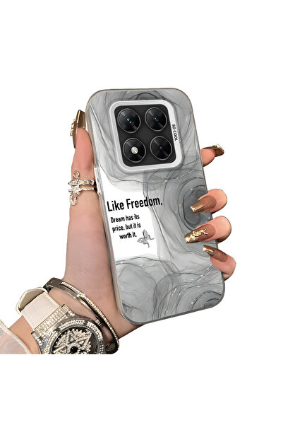 ucuc حافظة حماية بنمط إبداعي من السيليكون المتوافق مع هاتف Xiaomi Poco X7 5G