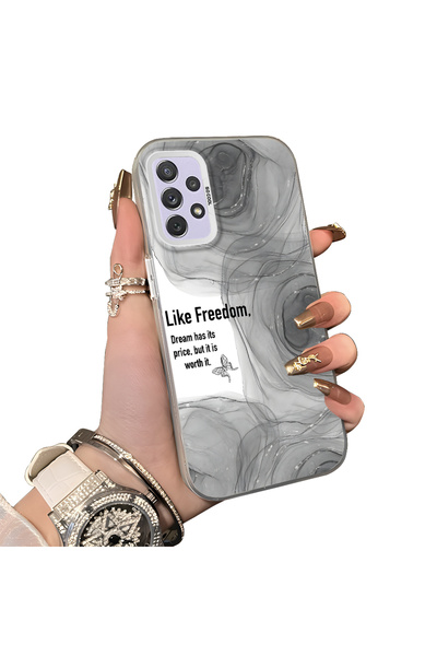 ucuc حافظة حماية بنمط إبداعي من السيليكون المتوافق مع هاتف سامسونج جالاكسي A72