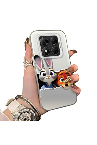 ucuc Xiaomi Poco X7 5g Compatible Silicone Edge Acrylic Back Anime Character ...