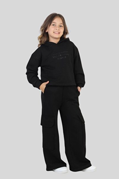 ww waka waka kids store Κοριτσίστικο σετ φόρμας Val de Loire με τύπωμα πλαϊνή...