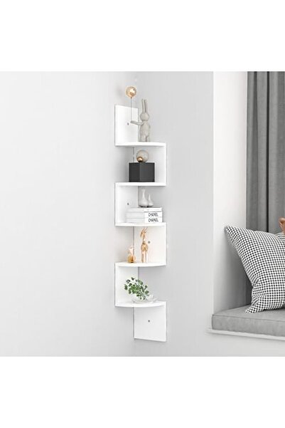 Arabest 5 Tier Wall Shelves,Easy to Assemble for Bedroom,Bathroom,Kitchen,Office and Living Room