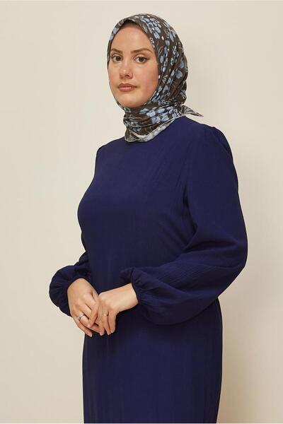 Alvina Natural Flower Patterned Scarf 8559