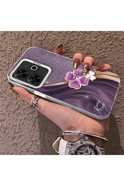 Hontinga حافظة هاتف متوافقة مع هاتف Xiaomi Redmi 13X ذات ظهر صلب ومضادة للسقوط