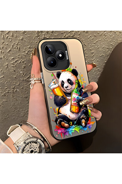 Hontinga حافظة متوافقة مع هاتف Realme C53، حافظة هاتف صلبة مضادة للسقوط، حافظ...