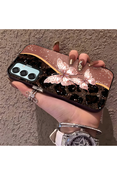 Hontinga حافظة هاتف متوافقة مع هاتف سامسونج جالاكسي M15، ذات ظهر صلب ومضاد لل...