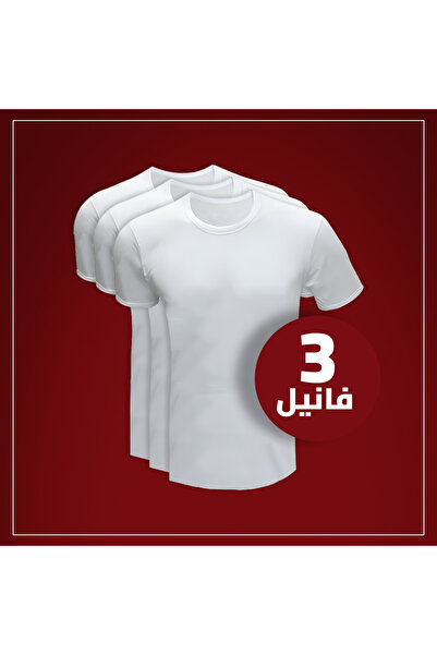 lebbson White Labson undershirt, 100% Egyptian cotton, 3 pieces