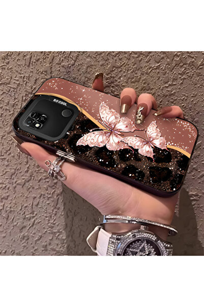 Hontinga Xiaomi Redmi 10A Uyumlu Telefon Kılıfı Sert Arka Anti Düşme şans yon...