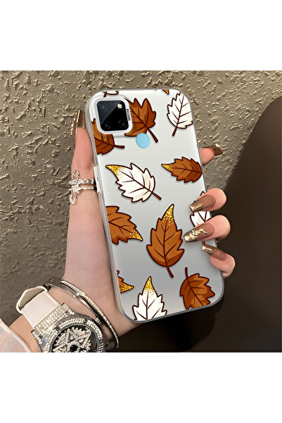 Hontinga حافظة متوافقة مع هاتف Realme C21Y/C25Y، حافظة هاتف صلبة مضادة للسقوط...