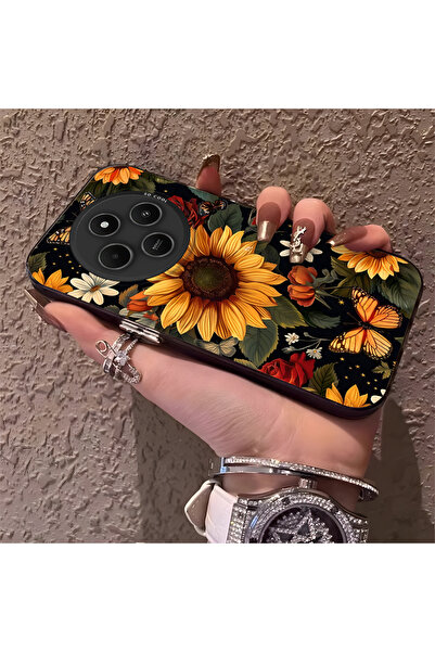 Hontinga حافظة هاتف متوافقة مع هاتف Xiaomi Redmi A4، حماية للكاميرا، ظهر صلب ...