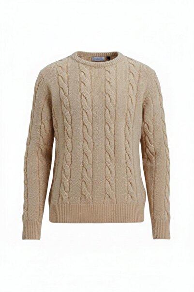 Uki BEJ Bisiklet Yaka Triko Kazak