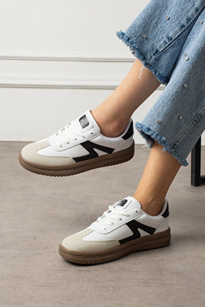 l lugshoes ayakkabı Bela Crna Unisex ženska obuća za svakodnevnu upotrebu Pat...