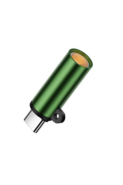 Choice green Type-C Mini Windproof Heating Wire Electronic Matchless Lighter ...