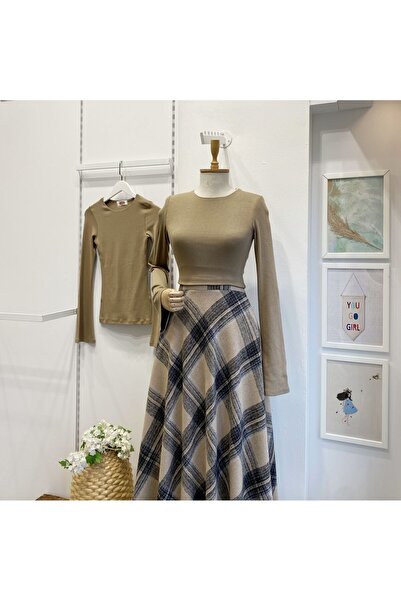 Faya Boutique Vizon Çan Kol Bluz