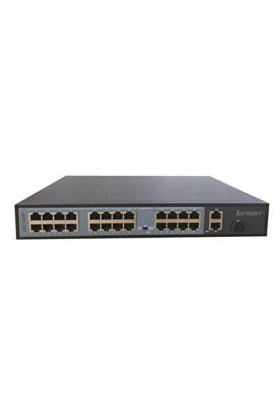 LANSAN LNS-1324P 10/100M POE SWİTCH 24*10/100M