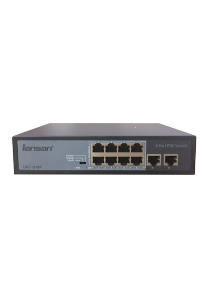Genel Markalar Lns1310p 8 Port 10/100 8x Poe+ , 2x Uplink Poe Switch (96w)