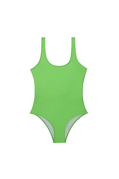 SLIPSTOP Neon Green Swimsuit