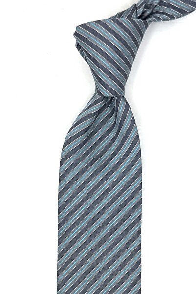 Kravatkolik Patrimonio Style Smoked Italian Silk Tie Ik2179