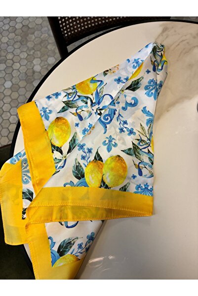 Miltonia Eșarfă de lămâie 70x70 cm