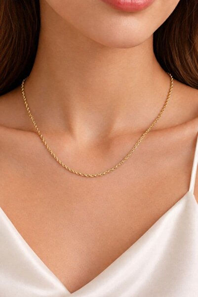 BY YASİN TOPÇU 💛   Rope Chain Elegant Necklace 💛