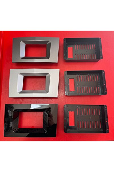 OEM OPEL ASTRA H BİLGİ EKRAN ÇERÇEVESİ AÇIK GRİ