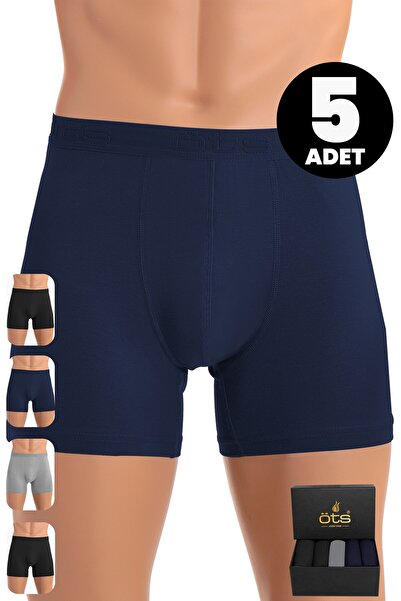 Öts Преміум 5-пакет чоловічих модальних боксерів - подарункова коробка, надзвичайно м'яка модальна тканина, еластична форма, без етикеток