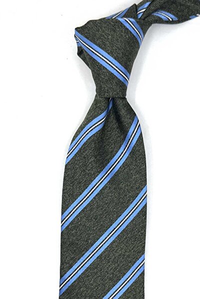 Kravatkolik Πράσινη ιταλική μεταξωτή γραβάτα Lapozzi Style IK2136