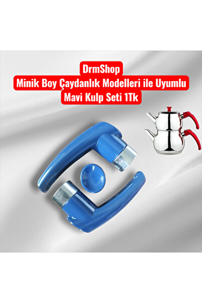 shopdrm DrmShop Minik Boy Çaydanlıklar İle Uyumlu Kulp Takımı Üst : 8 cm - Al...