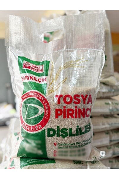 Dişliler TOSYA SARIKILÇIK PİRİNCİ-(10 KG) ASIRLIK TOPRAKLARDAN YERLİ VE DOĞAL